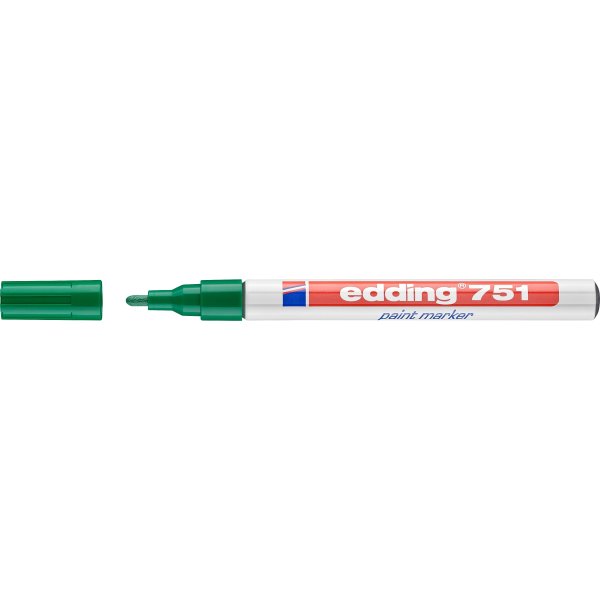 Märkpenna Edding 751 Grön