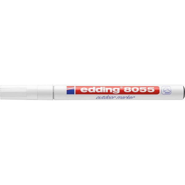 Märkpenna Edding 8055 Outdoor Vit