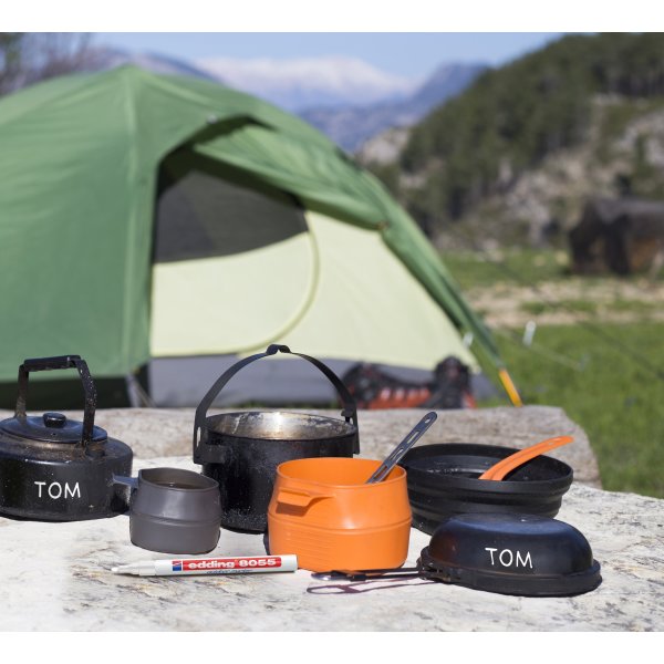 Märkpenna Edding 8055 Outdoor Vit