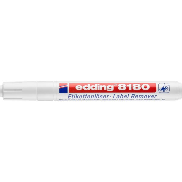 Etikettborttagningspenna Edding 8180 Transparent