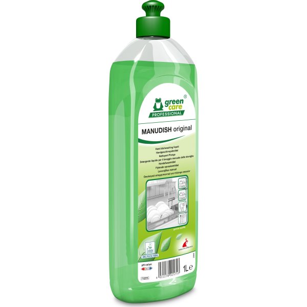 Handdiskmedel MANUDISH EU Ecolabel 1 liter