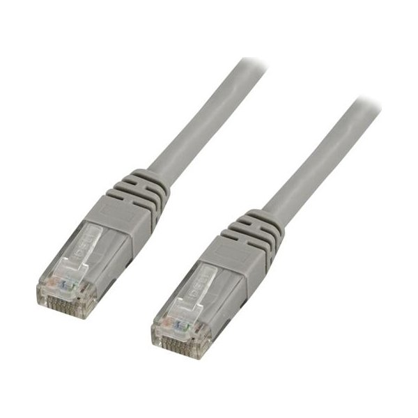 MicroConnect nätverkskabel UTP CAT 6, 10 m, grå