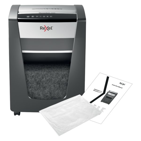 Dokumentförstörare Rexel Momentum X420