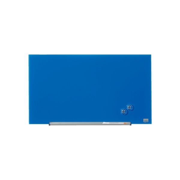 Nobo Diamond glastavle i blå, 31" - 38,1 x 67,7 cm