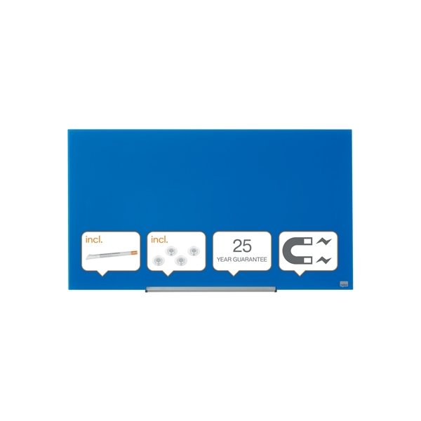 Whiteboard Nobo Diamond Glas Blå 55,9x99,3 cm