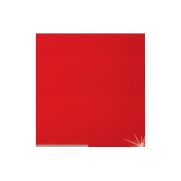 Whiteboard Nobo Diamond Glas Röd 105,9 x 188,3 cm