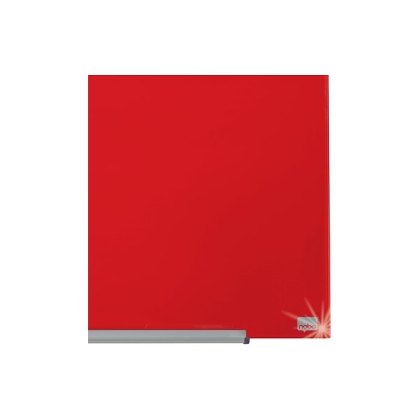 Whiteboard Nobo Diamond Glas Röd 38,1x67,7 cm