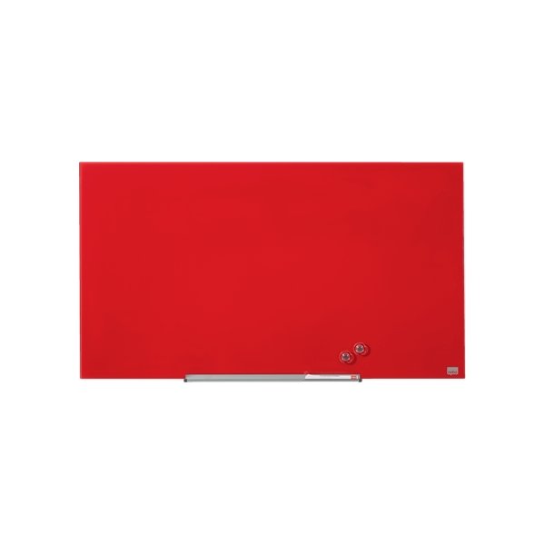 Whiteboard Nobo Diamond Glas Röd 55,9x99,3 cm