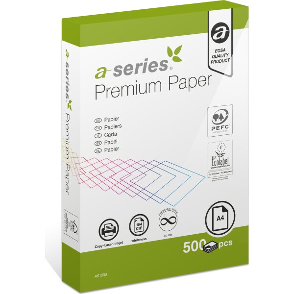 Lomax a-series Premium kopi papir A4/75g/500ark