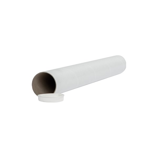 Papprör med lock, Ø50x1,5x550 mm