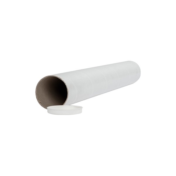 Papprör med lock, Ø70x2,0x650 mm