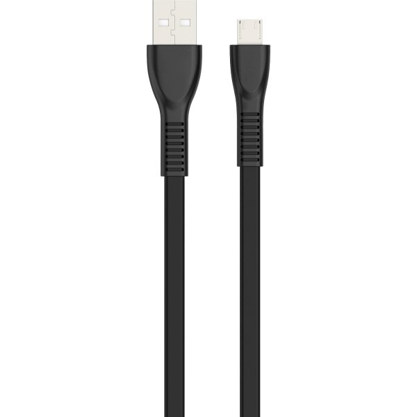 Havit HV-H611 USB-kabel Micro, 1 meter, sort