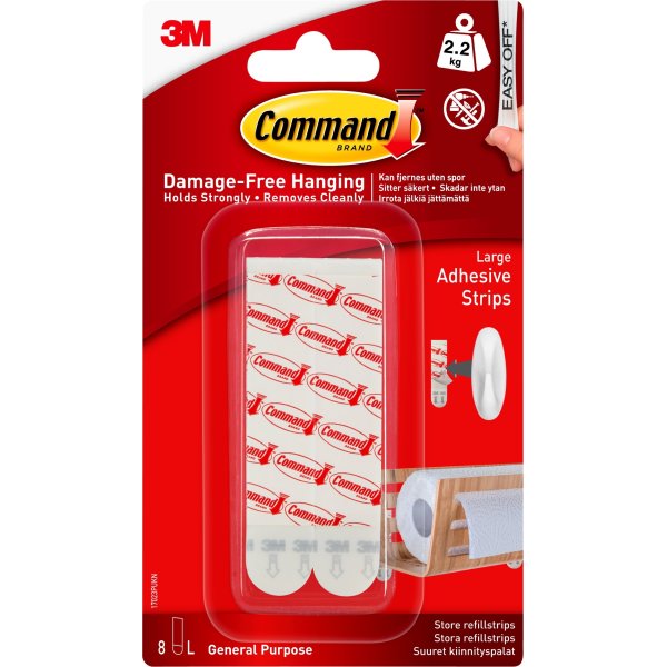 Refill Häftremsor Command Stora