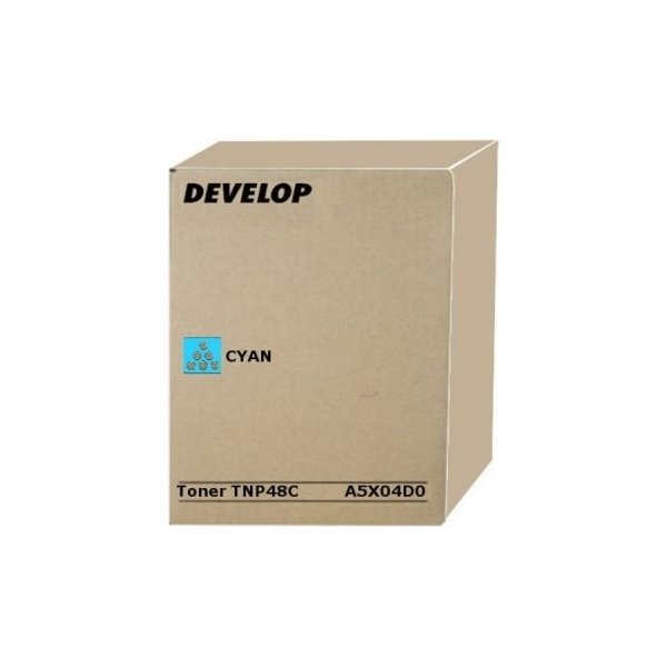 Develop T-NP48K Ineo +3350 Lasertoner, Cyan
