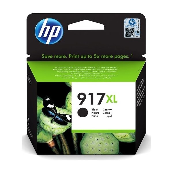 HP nr. 917/3YL85AE#BGX XL blækpatron, sort