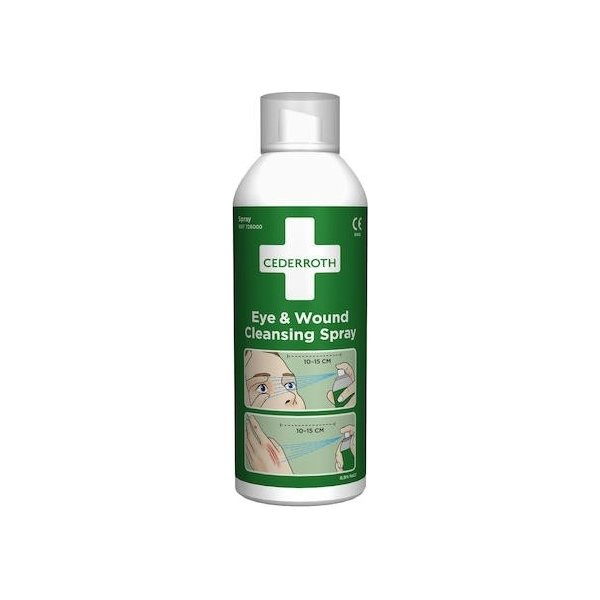 Rengöringsspray för ögon och sår Cederroth