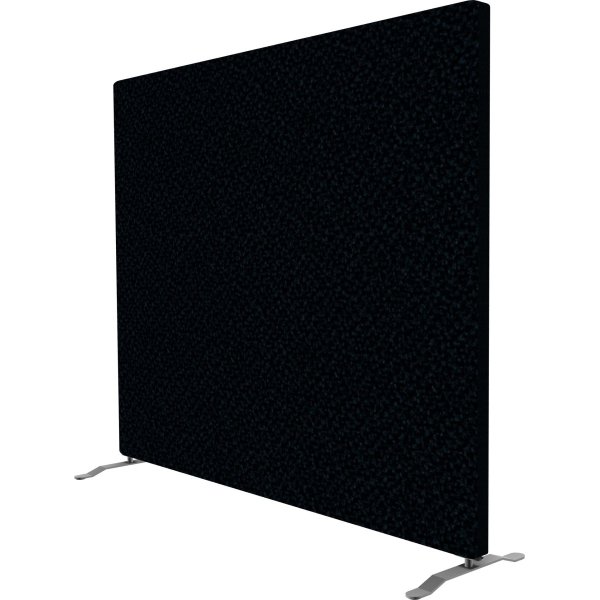 Enkel skärmvägg H155xB 180 cm svart