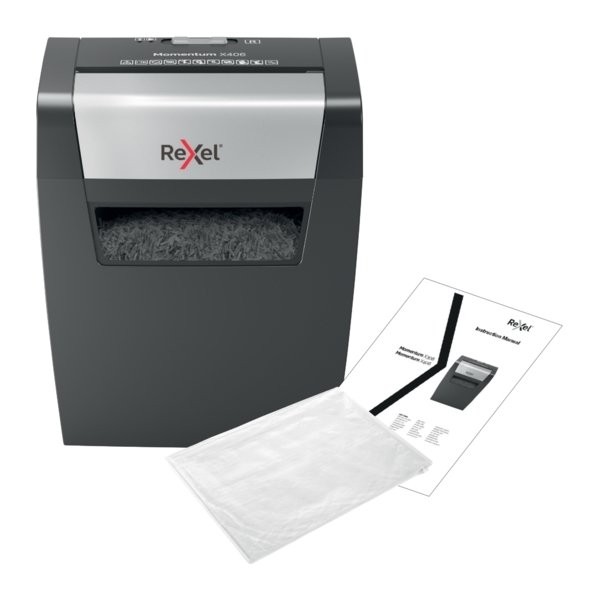 Dokumentförstörare Rexel Momentum X406