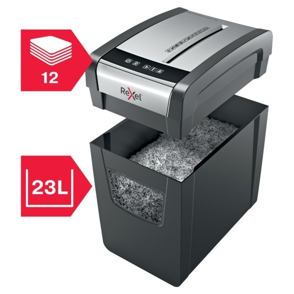 Dokumentförstörare Rexel Momentum X312-SL Slimline