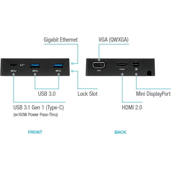 Targus DOCK412EUZ USB-C universal dockingstation