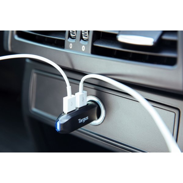 Targus APD751EU biloplader til 2 x USB