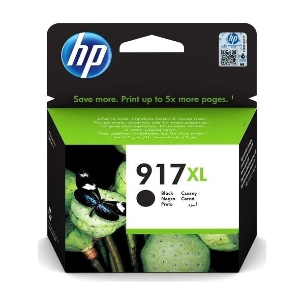 HP 917XL High Yield sort blækpatron, blister 1500s