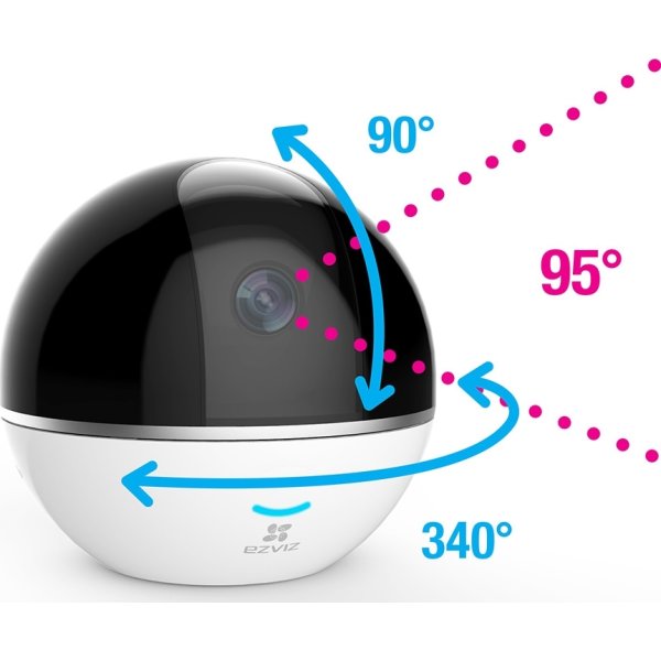 EZVIZ C6T (RF) Mini Plus sikkerhedskamera, hvid