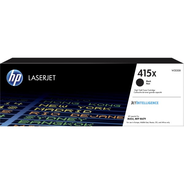 HP Color LaserJet 415X lasertoner, sort, 7.500 s.