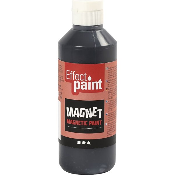 Effect Paint Magnetmaling, 250 ml, sort