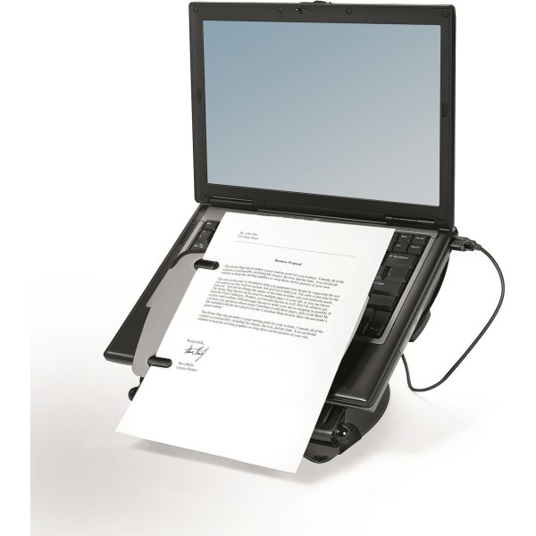 Laptopstativ Fellowes Professionell Svart