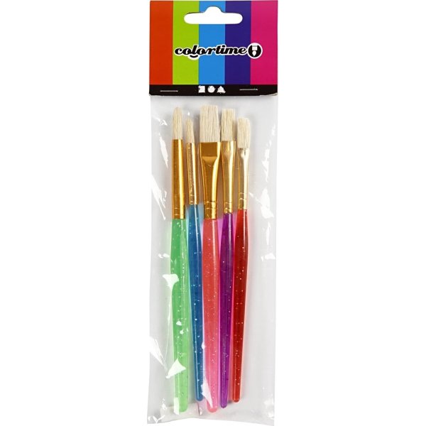 Barnborstar Colortime olika 5 st