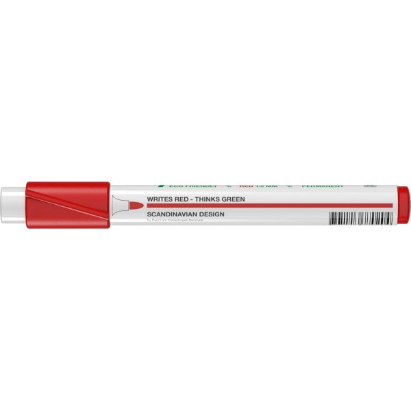 Permanent märkpenna Penol 0700 Röd