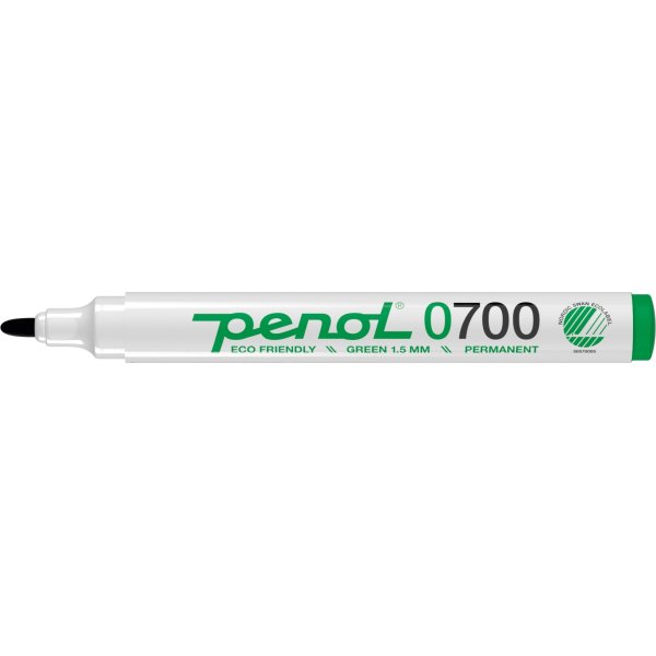 Permanent märkpenna Penol 0700 Grön