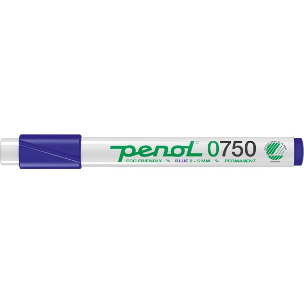 Permanent märkpenna Penol 0750 Set med 4 färger