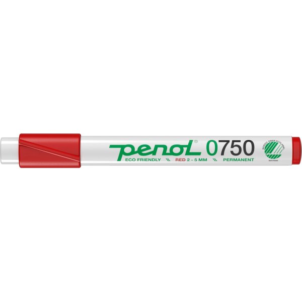 Permanent märkpenna Penol 0750 Set med 4 färger