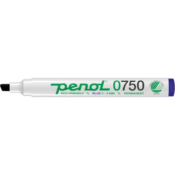 Permanent märkpenna Penol 0750 Blå