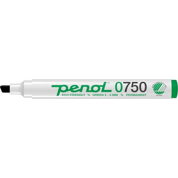 Permanent märkpenna Penol 0750 Grön