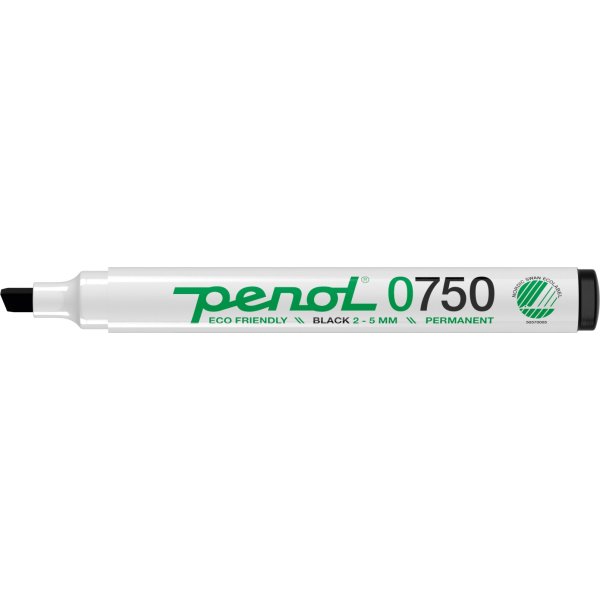 Permanent märkpenna Penol 0750 Svart