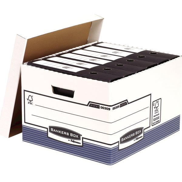 Arkiveringsbox Bankers Box System Large
