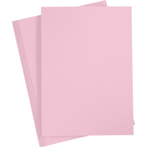 Paper Concept Karton, A4, 180g, 20 ark, syrenrosa