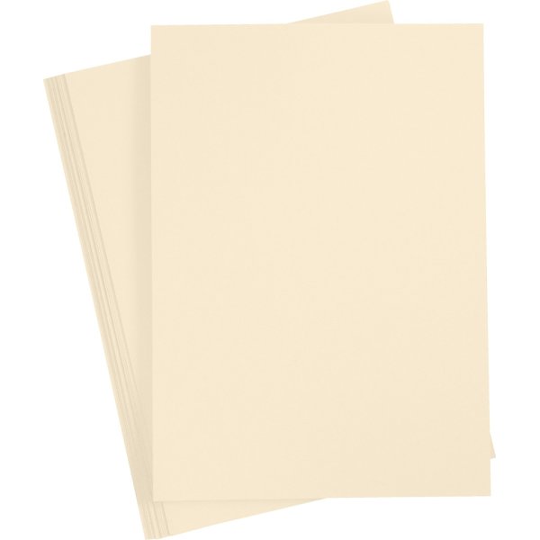 Paper Concept Karton, A4, 180g, 20 ark, sand