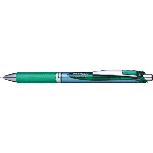 Pentel Energel BLN75 Rollerball, grøn