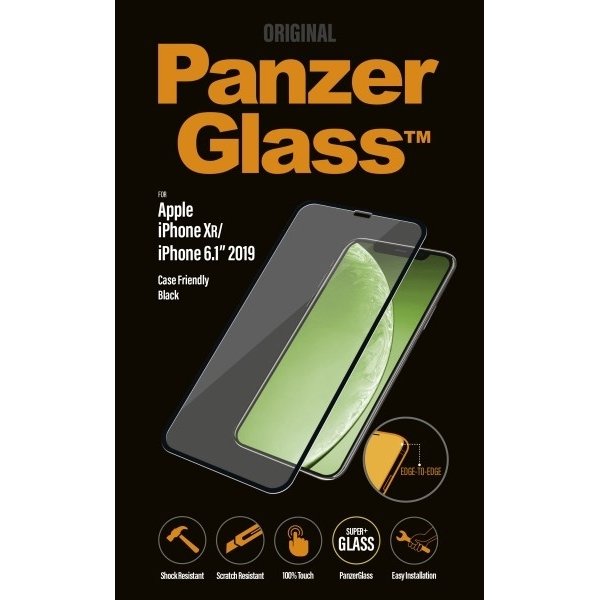 PanzerGlass iPhone XR, Case Friendly, sort