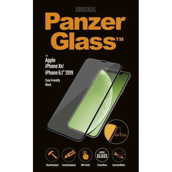 PanzerGlass iPhone XR/11 Case friendly Svart