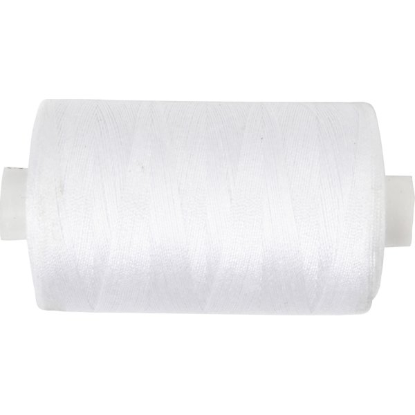 Sytråd Polyester 1000 m Vit