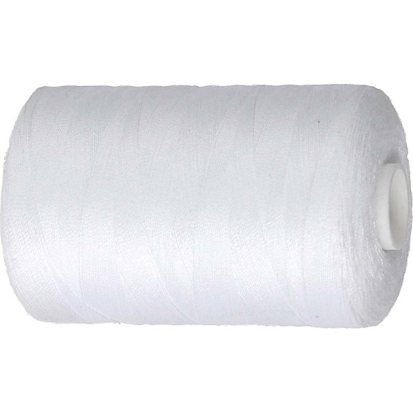 Sytråd Polyester 1000 m Vit