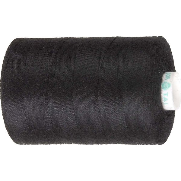 Sytråd Polyester 1000 m Svart