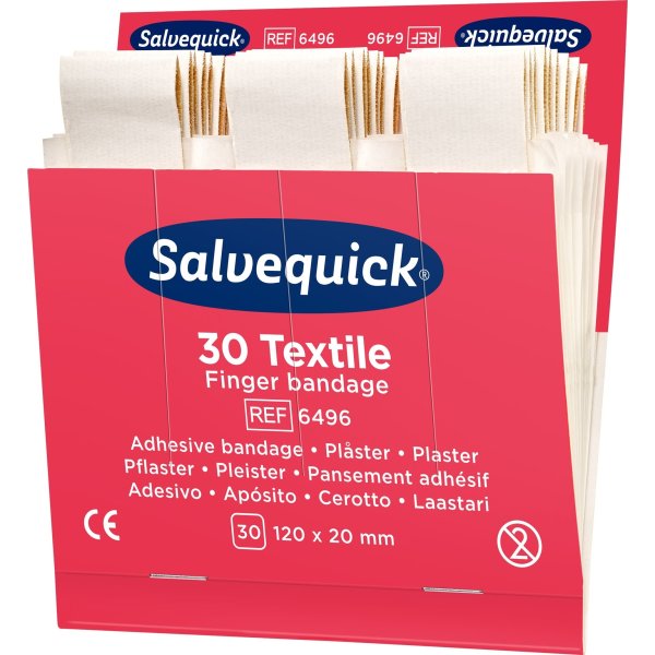 Plåster Salvequick Extra långa, 30 st