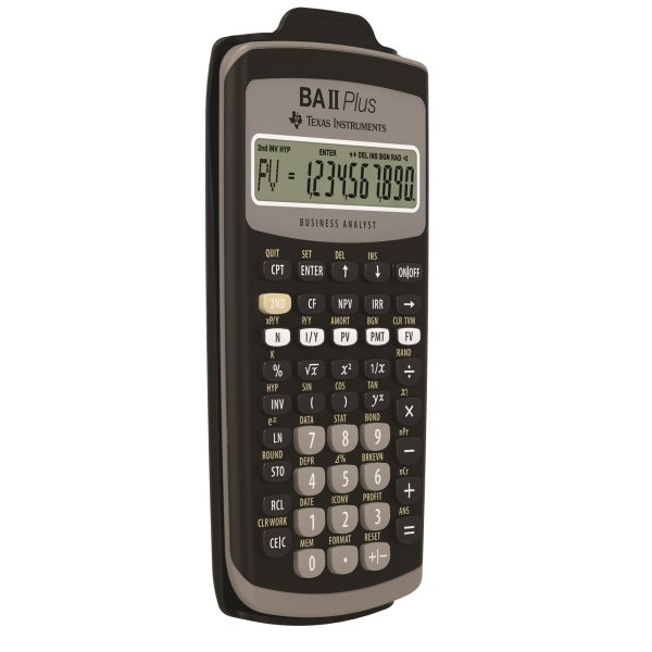 Texas Instruments BA-II Plus finansregner