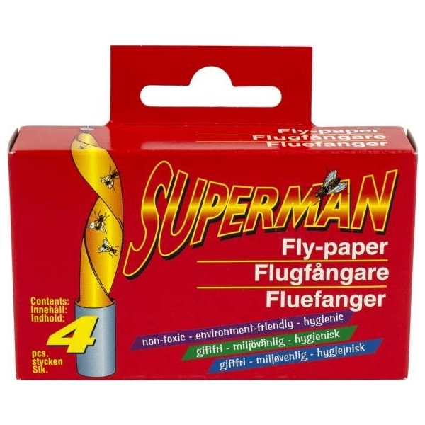 Superman flugfångare | 4 st.